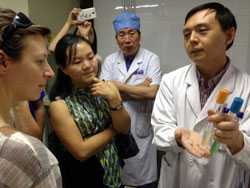 CDC scientists in China