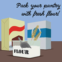 Illustration: Pack your pantry with fresh flour