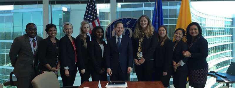 Fellows in the Presidential Management Fellows (PMF) Program at CDC attending a mentoring session with Dr. Tom Frieden, CDC Director. Atlanta, GA (2015) 