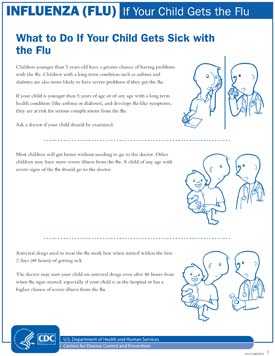 Si su niño contrae la influenza