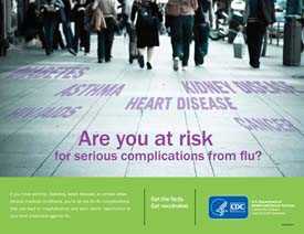 ¿Está usted en riesgo de graves complicaciones por la influenza?