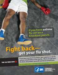 Fight back - get your flu shot (flyer)