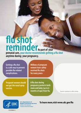 Expecting Parents Flu Shot Reminder
