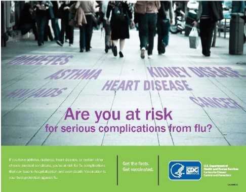¿está en riesgo de presentar complicaciones graves por la influenza?