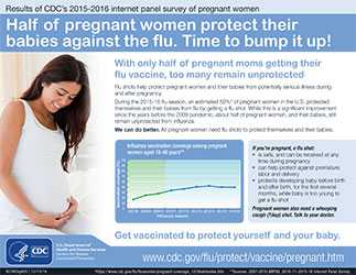 Vacunación contra la influenza: una tendencia que está en aumento entre las embarazadas