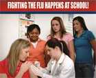 Fighting the Flu Happens at School! is a resource for school nurses to promote seasonal influenza vaccination to members of their school community.