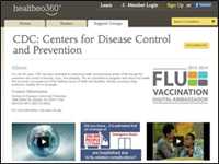 Healtheo360 web site screenshot