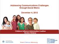Addressing Communications Challenges through Social Media - Webinar
