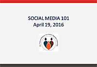 Social Media 101 - A Webinar Presented by: Alfonso Pernía, Natacha Ginocchio, and Jeannine Hunter