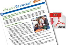 Why Get a Flu Vaccine? Fact Sheet