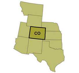 CoE states Colorado and the regions it serves.