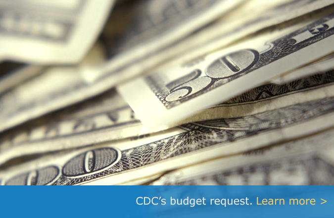 Learn more about CDC's budget request