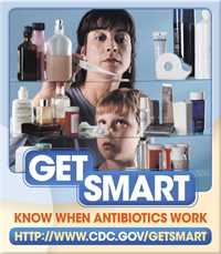Get Smart: Know When Antibiotics Work (Medicine Cabinet Button)