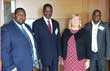 CDC Leadership Welcome Namibian Minister of Health