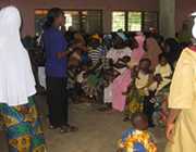 Mothers attending a PMTCT clinic in Nigeria