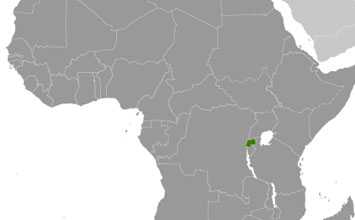map of Rwanda