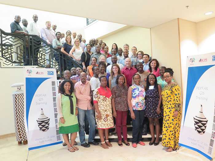 Rwanda Hosts the First Regional GIS Training for PEPFAR-Supported Countries in Africa