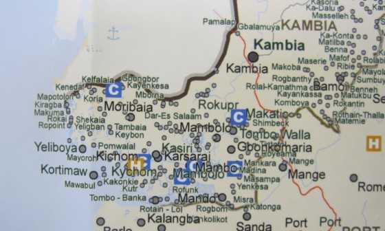 Map of Kambia