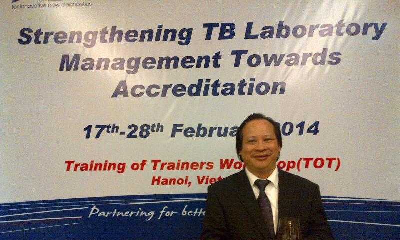 	Photo: Dr. Nguyen Viet Nhung, Director of the National TB Program, at the launch event.
