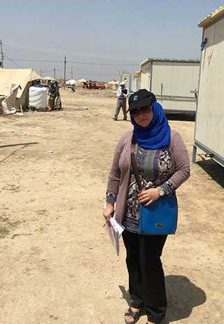 FETP Iraq resident Rana Khalid