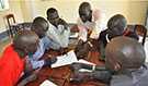 South Sudan FETP residents working on investigation, July 2012