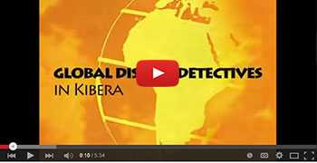 image from YouTube video Global Disease Detectives in Kibera