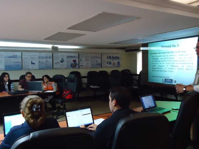 	Guatemala Ministry of Health EOC Earthquake Tabletop Exercise (March 2014) 