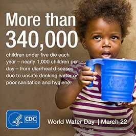 Children under 5 - World Water Day