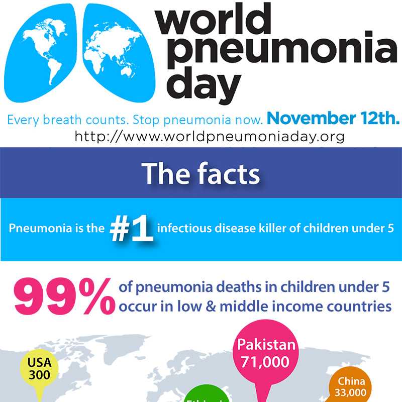 World Pneumonia Day Infographic
