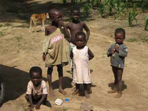 Children in Togo at-risk of STH infections. CDC photo, courtesy Dr. Paul Cantey