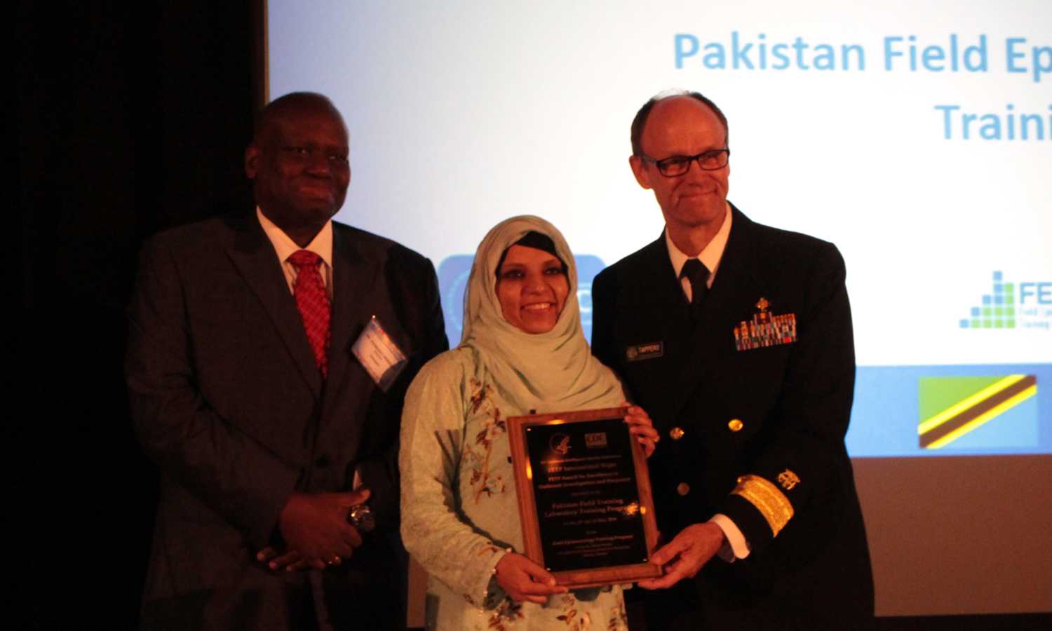 	Pakistan FELTP wins the CDC Directors Award for Excellence in Epidemiology and Public Health Response at the 2016 EIS Conference in Atlanta.