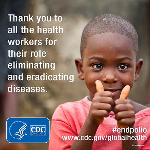 - Child Stoppers - Thank you to all the STOPPERS & other Health Workers for their role in eliminating and eradicating diseases. www.cdc.gov/globalhealth