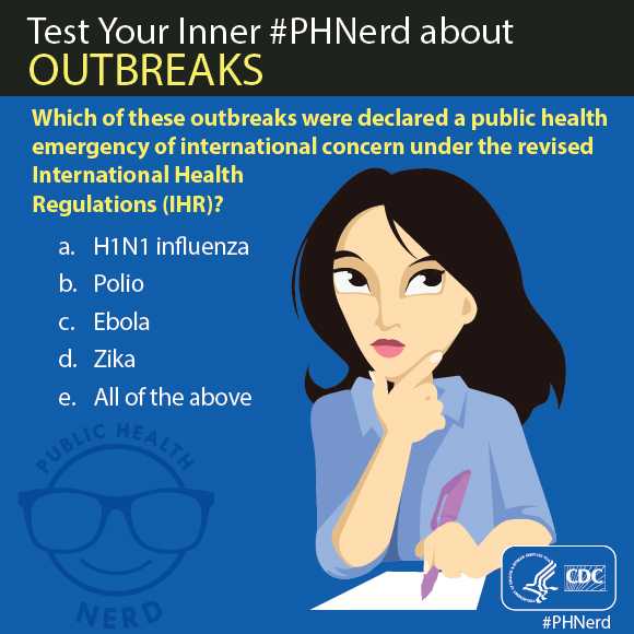 Test your inner PHNerd about outbreaks