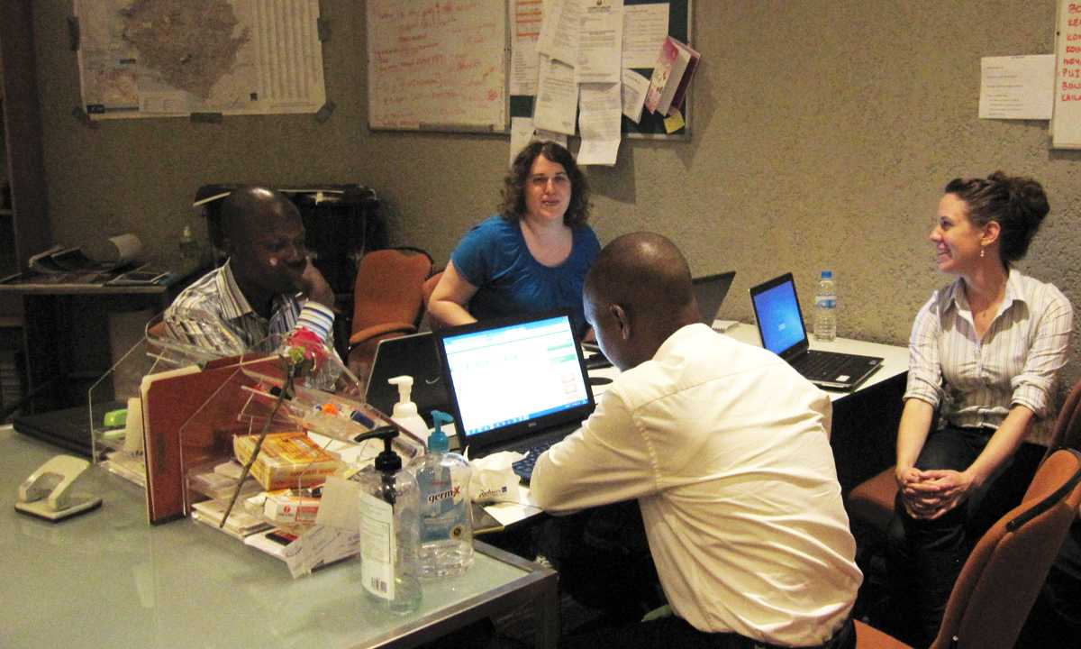 CDC’s Sierra Leone IPC Team meets in Freetown, Sierra Leone