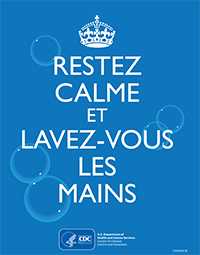 Keep Calm and Wash Your Hands (french version)