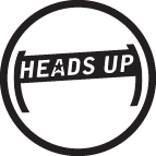 HEADS UP logo