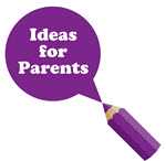 Ideas for Parents purple pencil image