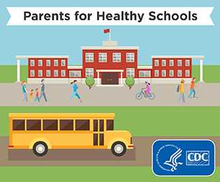 CDC Parents for Healthy Schools Web Badge
