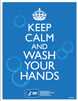 A thumbnail image of the Keep Calm and Wash Your Hands poster