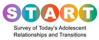logo: Survey  of Today's Adolescent Relationships and Transitions (START)