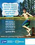 HPV Vaccine Against Cancer — flyer/poster