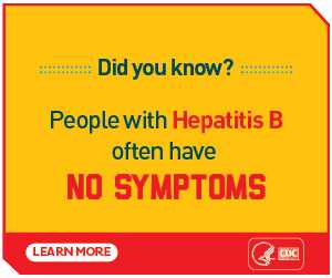 Did you know? People with Hepatitis B often have no symptoms. Learn more: https://www.cdc.gov/knowhepatitisB/