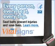 Every person, every seat, every trip. Seat belts prevent injuries and save lives. Learn more. CDC Vital Signs