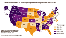 Chart of Prescription Drug Overdose (PDO) in US, 2010