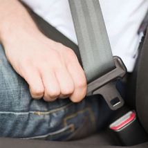 Use seat belts on every trip, no matter how short. Motor vehicle crash injuries are preventable.