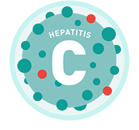 	Illustration of Hepatitis C virus