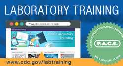 CDC Laboratory Training button