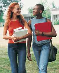 Image of young female college students.