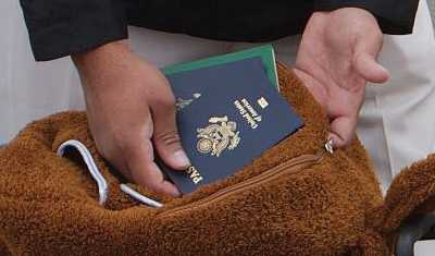 Picture of a U.S. Passport