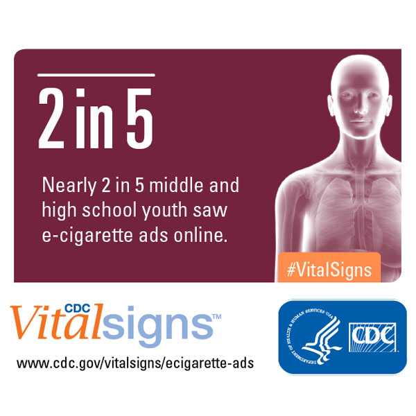 E cigarette Ads and Youth CDC Online Newsroom CDC